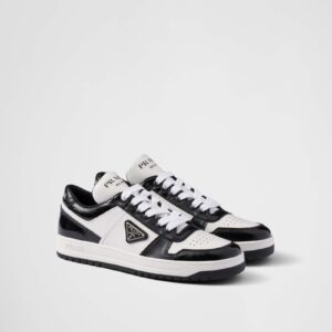 Prada Downtown Leather Sneakers