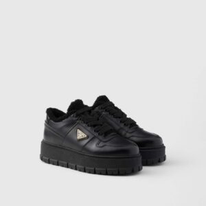 Prada Leather Sneakers