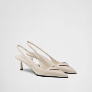 Prada Patent Leather Slingback Pumps