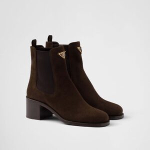 Prada Suede Booties