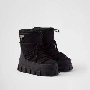 Prada Re-Nylon Gabardine Apr's-Ski Boots