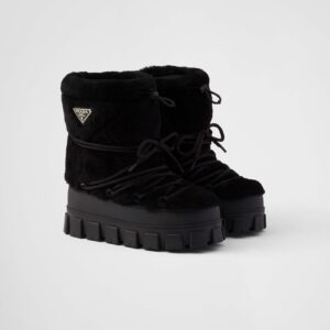 Prada Shearling Apr's Ski Booties