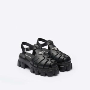 Prada Monolith Rubber Sandals