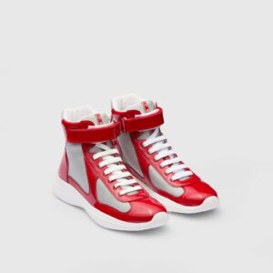 Prada America's Cup High-Top Sneakers