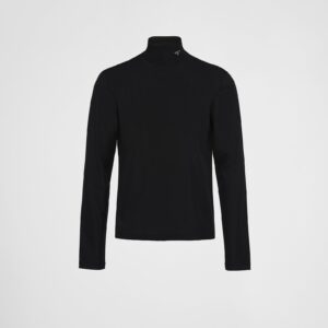 Prada Stretch Cotton Turtleneck