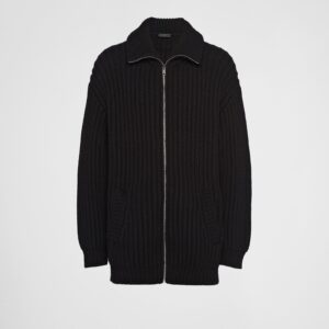 Prada Oversized Cashmere Cardigan