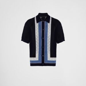Prada Cashmere Polo Shirt