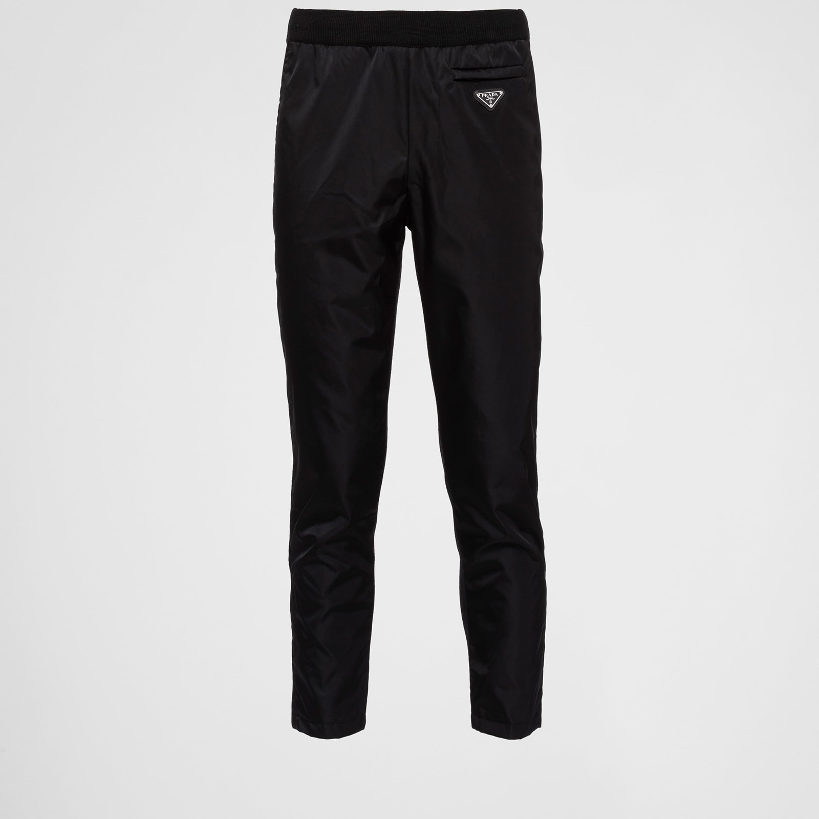 Prada Wool And Re-Nylon Gabardine Trousers