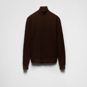 Prada Re-Nylon Turtleneck Sweater