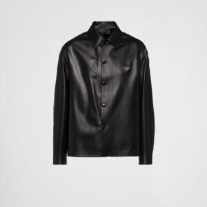 Prada Nappa Leather Shirt