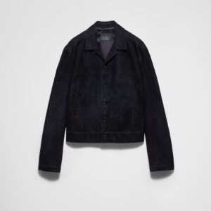 Prada Suede Blouson Jacket
