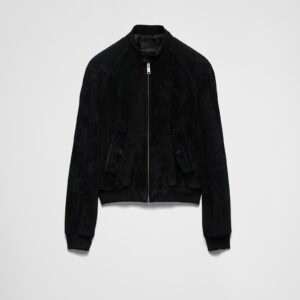 Prada Suede Bomber Jacket