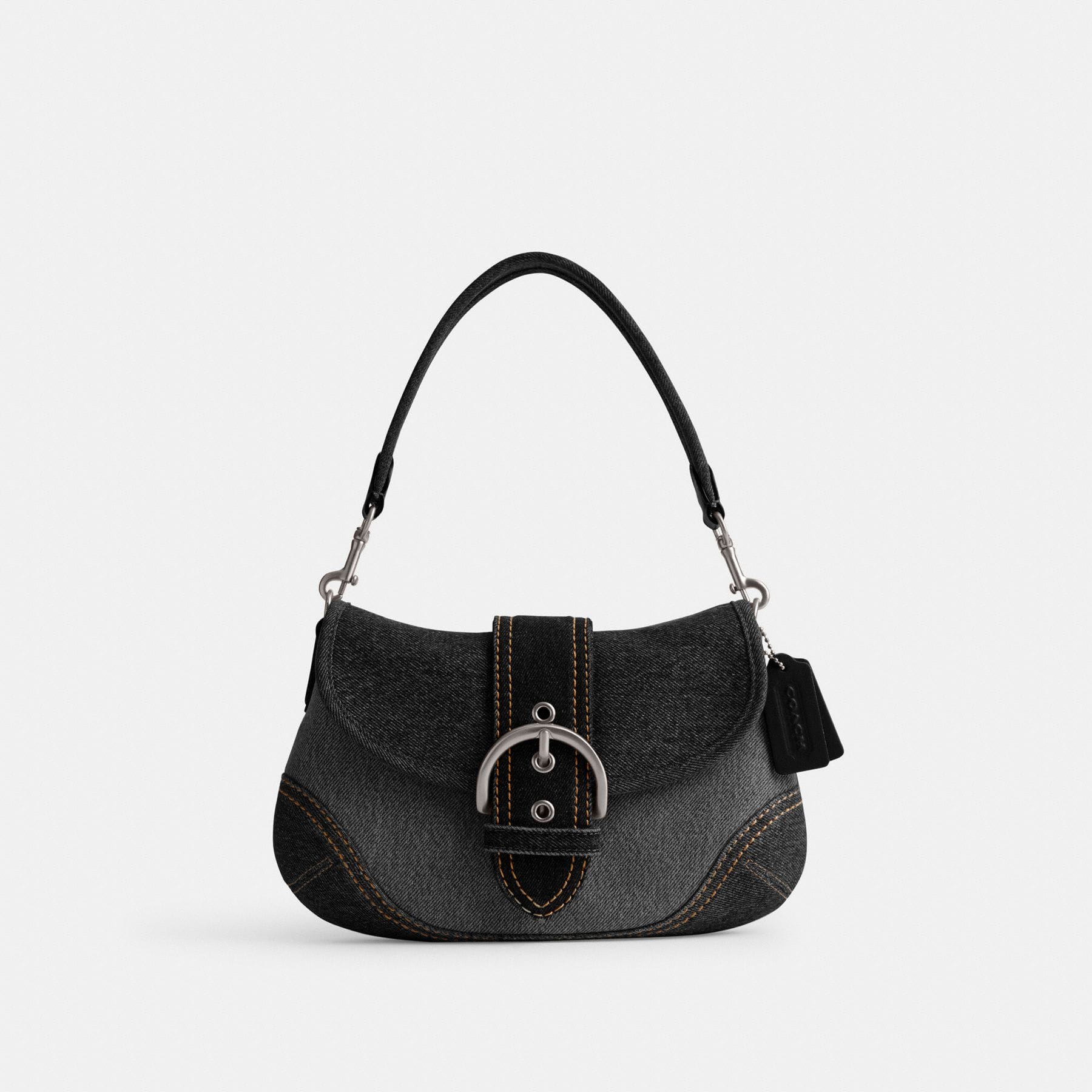 Replica Designer Bags Coach Bag Soho Bag In Upcycled Repurposed Denim