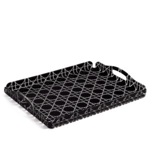DIOR Tray Black Cannage