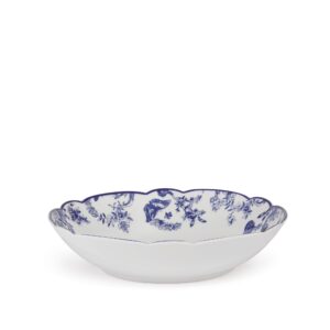 DIOR Pasta Plate White and Blue Toile de Jouy
