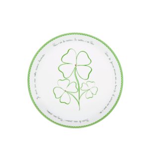 DIOR Dessert Plate Lily of the Valley Green
