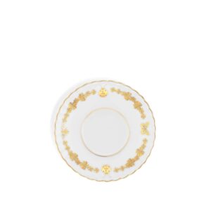 DIOR Coffee Cup Saucer Gold-Tone Bal des Abeilles