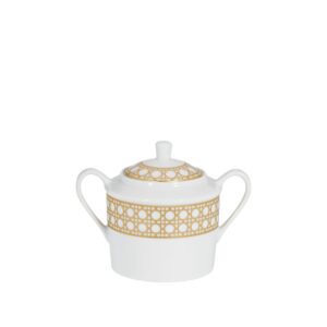 DIOR Sugar Bowl Gold-Tone Cannage Montaigne