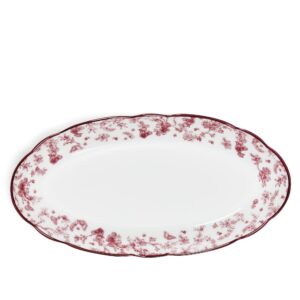 DIOR Relish Dish Burgundy Toile de Jouy