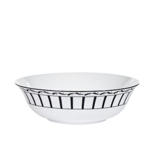 DIOR Salad Bowl White and Black Monsieur Dior