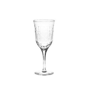 DIOR Water Glass Engraved Cannage Crystal