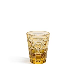 DIOR Water Glass Cannage Amber-Colored