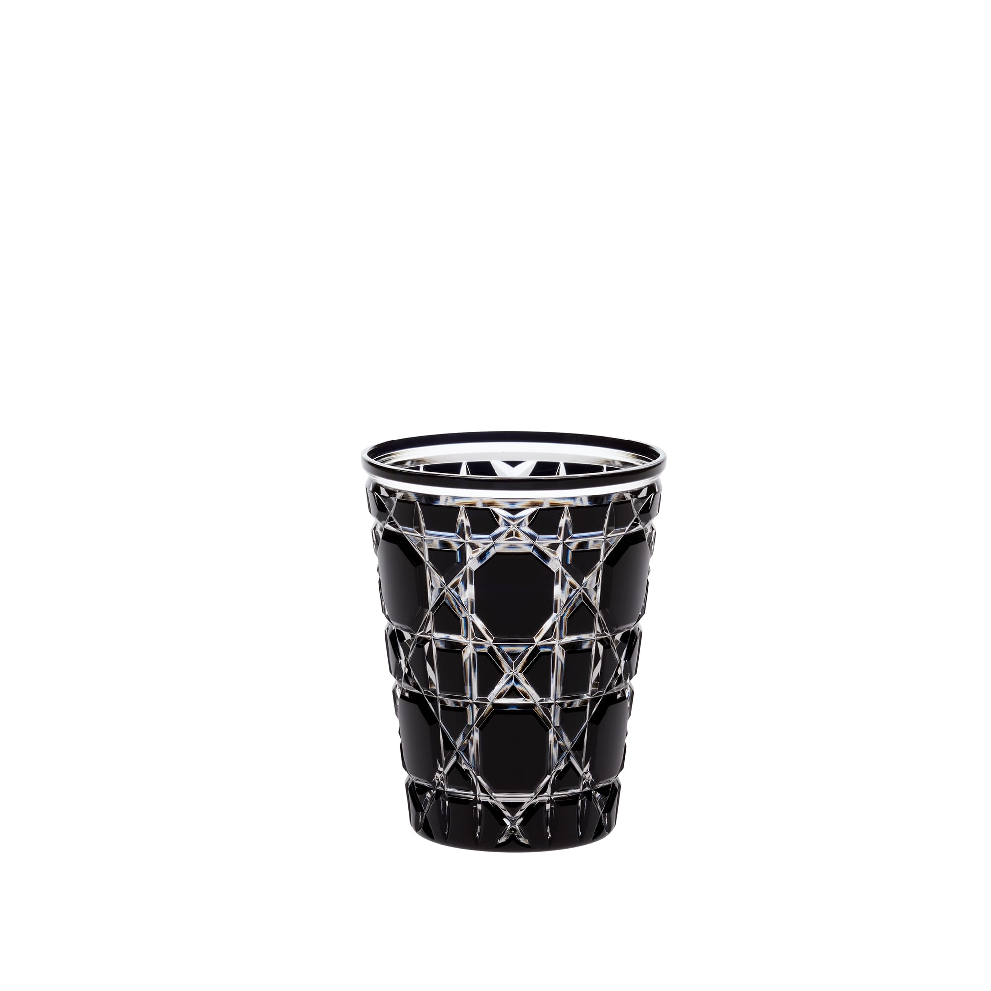 DIOR Water Glass Cannage Black