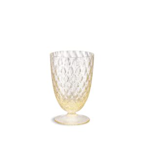 DIOR Wine Glass Gold-Tone Bal des Abeilles