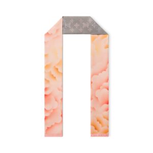 Louis Vuitton Silk Squares Flight Mode Mahina Cloudy Flowers Bandeau