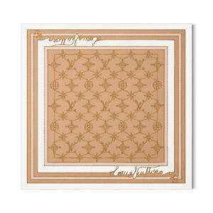 Louis Vuitton Silk Squares LV Cordage Square 90