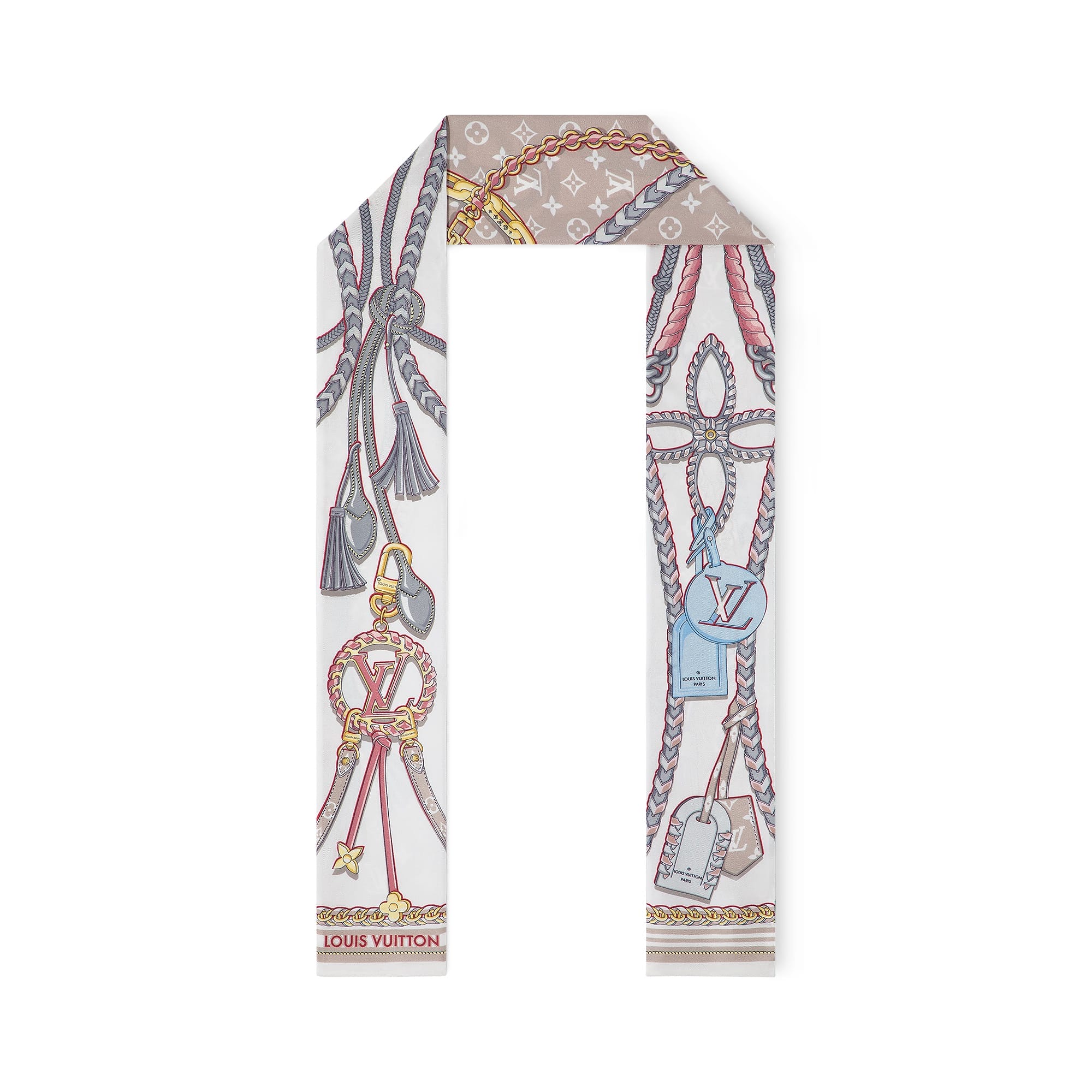 Louis Vuitton Silk Squares Mix and Straps Bandeau