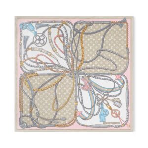 Louis Vuitton Silk Squares Mix and Straps Square 90