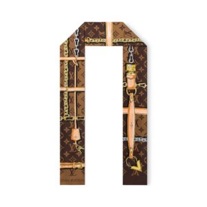 Louis Vuitton Silk Squares Monogram Confidential bandeau