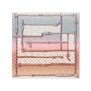 Louis Vuitton Silk Squares Monogram Confidential Square 70