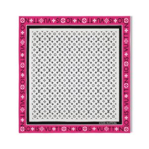Louis Vuitton Silk Squares Monogram Infinity Square 90