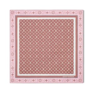 Louis Vuitton Silk Squares Monogram Infinity Square 90