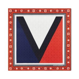 Louis Vuitton Silk Squares Small Flag Square 90
