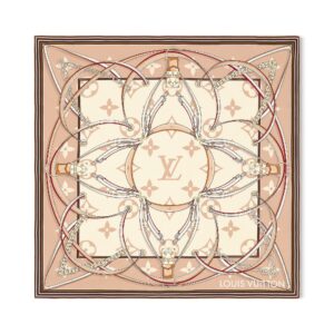 Louis Vuitton Silk Squares Ultimate Monogram Square 90