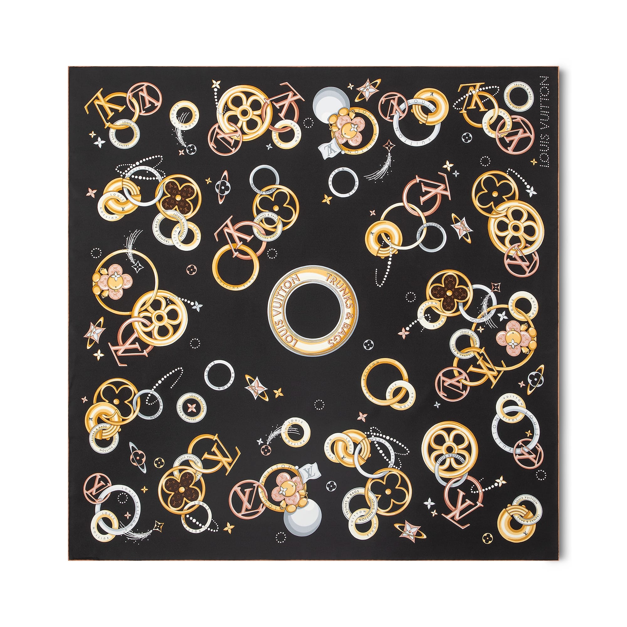Louis Vuitton Silk Squares Vivienne and Beyond Square 90