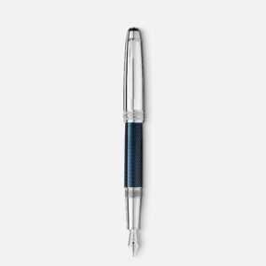 Montblanc Meisterstuck Solitaire Doue Blue Hour Classique Fountain Pen