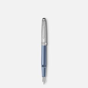 Montblanc Meisterstuck Glacier Doue Fountain Pen