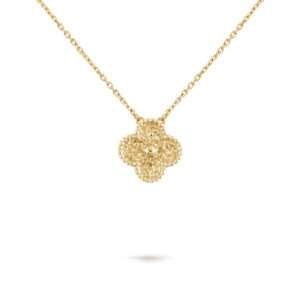 Van Cleef & Arpels Vintage Alhambra Pendant 18K Yellow Gold