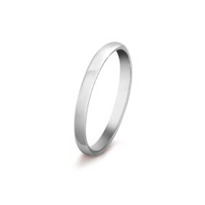 Van Cleef & Arpels Tendrement Wedding Band 2 MM Platinum