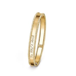 Van Cleef & Arpels Perlee Signature Bracelet 18K Yellow Gold