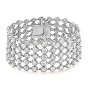 Van Cleef & Arpels Palmyre Bracelet 18K White Gold Diamond