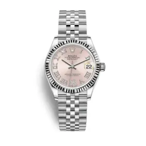 BEST FAKE ROLEX REPLICA WATCH DATEJUST 31 WHITE GOLD M278274 0024 GSF