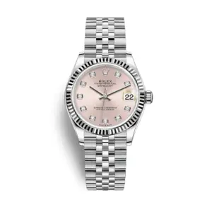 BEST FAKE ROLEX REPLICA WATCH DATEJUST 31 WHITE GOLD M278274 0032 GSF