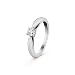 Bonheur solitaire 030 ct EVVS2 van cleef fake diamond VCARA29100