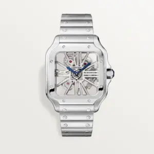 Santos de Cartier Skeleton Watch WHSA0014