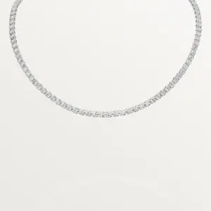 Essential Lines necklace 950 platinum set with 97 Cartier H7000351B